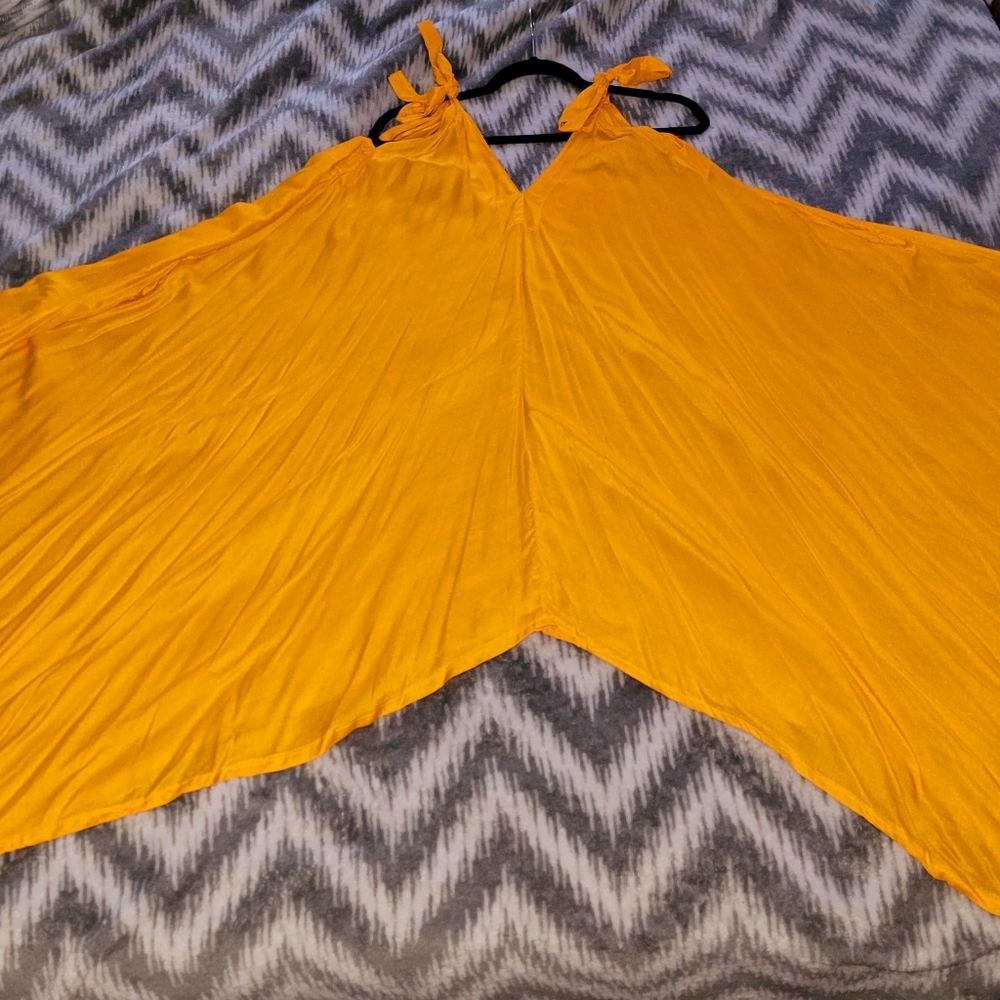 Sunshine yellow sundress